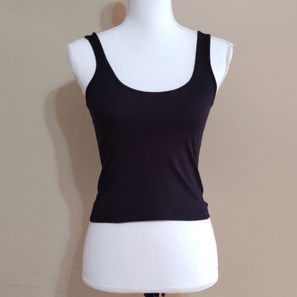 bp Tops - BP. Black Cropped Tank